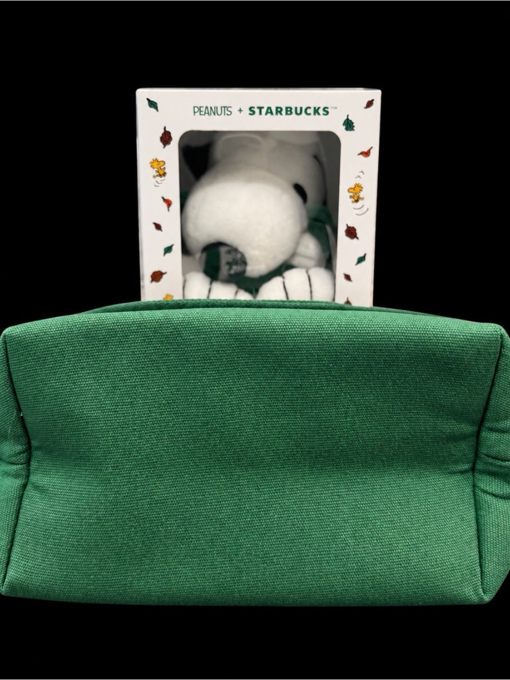 *BRAND NEW* Peanuts Γ Starbucks Snoopy Plush & Embroidered Tote Bundle ππ - Picture 2 of 6